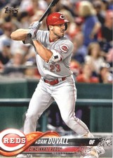 2018 Topps #589 Adam Duvall - BB