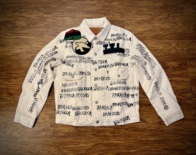 Denim Tears X Stussy X Our Legacy TTL Levi's White Denim Jacket