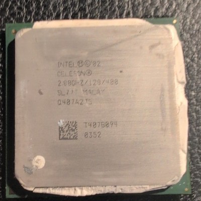 Intel Celeron 2.80GHz 1-Core 128KB 400MHz Socket 478 CPU MPN SL77T