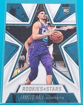 2020 Chronicles Rookies & Stars RC #654 LaMelo Ball Hornets Basketball Card U5