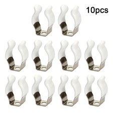 Heavy Duty Spring Steel Tool Clips 10pcs Open Type Multiple Sizes Available