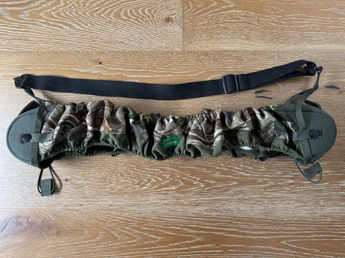 Bretelle D'arc En Néoprène Primos Hunting – Motif Chêne Mousse – Neuve