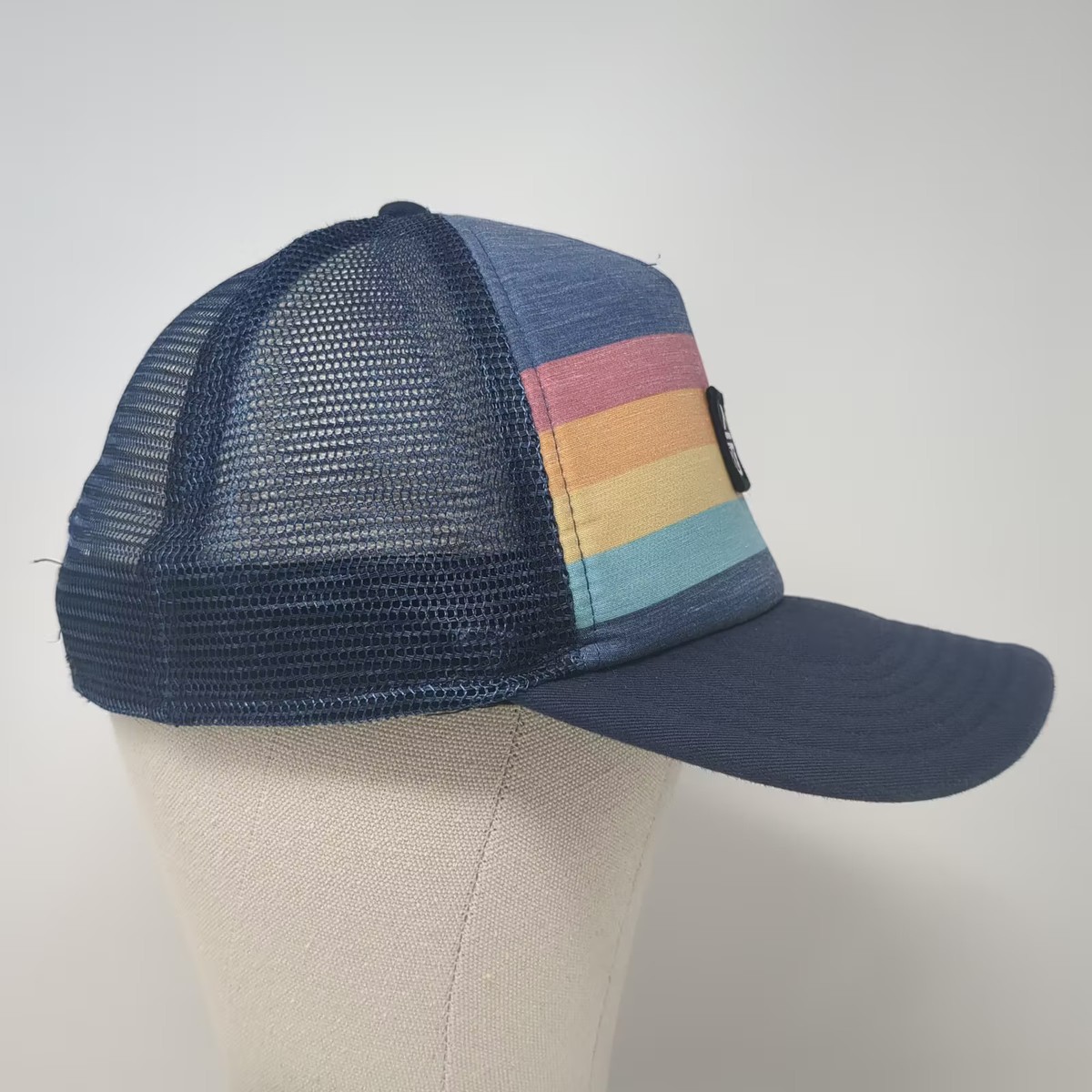 Colorful Mesh Trucker Hat Embroidered Front Black, Orange, Blue Adjustable NWT Amazon.com: Royal Blue and Orange Industrial Mesh Trucker  main image 3