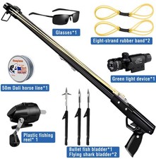 Fishing Slingshot Kit Catapult Reel Set for Outdoor Archery and Hunting Fish