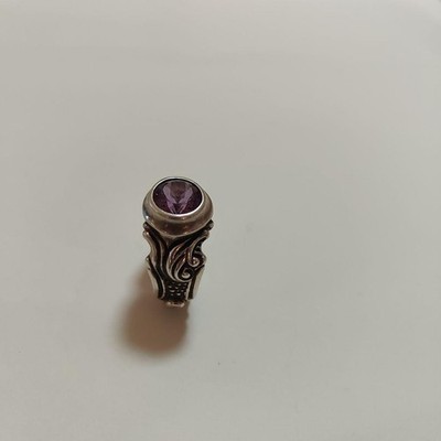 BWL Special Edition Ring Purple Bill Wall Leather Purple Stone Color USED