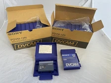 Lot of 22 Sony DVCAM Mini Cassette Tape 12 Minute Length
