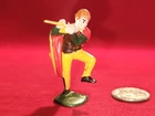 Vintage Fairykin Hand Painted Marx Nursery Rhyme Toy PIED PIPER 1960's-Hong Kong