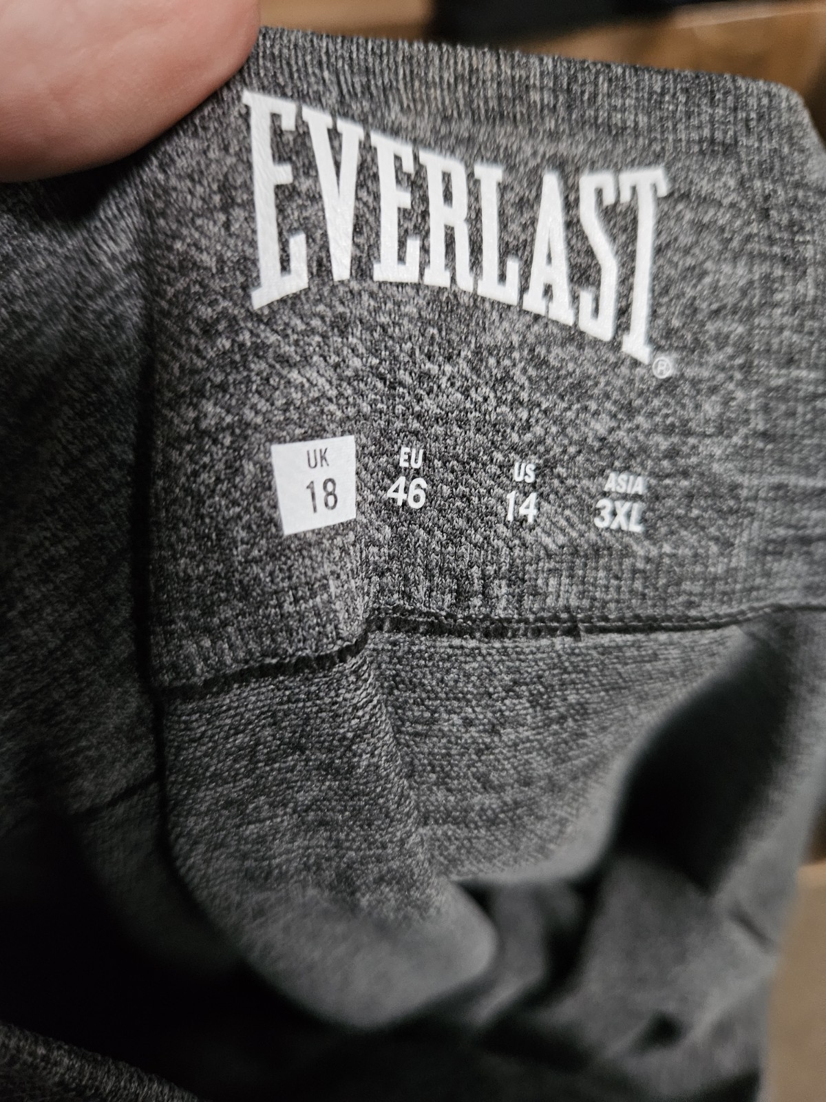 Everlast Seamless Tight Charcoal Leggings Size 18 BNWT RRP £31.99 Z13 image 5