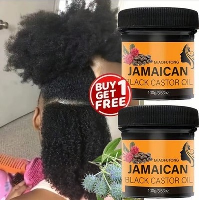 Jamaican Black Castor Oil 2×100g | Haarwachstum & Pflege | Buy 1 Get 1 Gratis