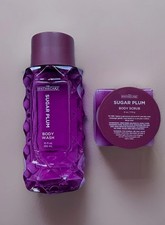 2x The Spathecary Sugar Plum Body Wash 10oz + Body Scrub 6oz Set Limited Edition