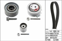 INA Zahnriemensatz U.A. FüR Audi, Chrysler, Dodge, Jeep, Mitsubishi, Seat