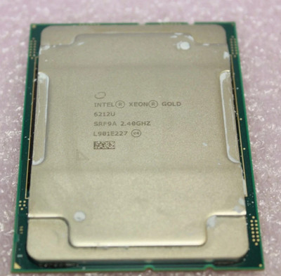 Genuine Intel Xeon Gold 6212U 2.4Ghz 24-Core Socket 3647 CPU Processor SRF9A