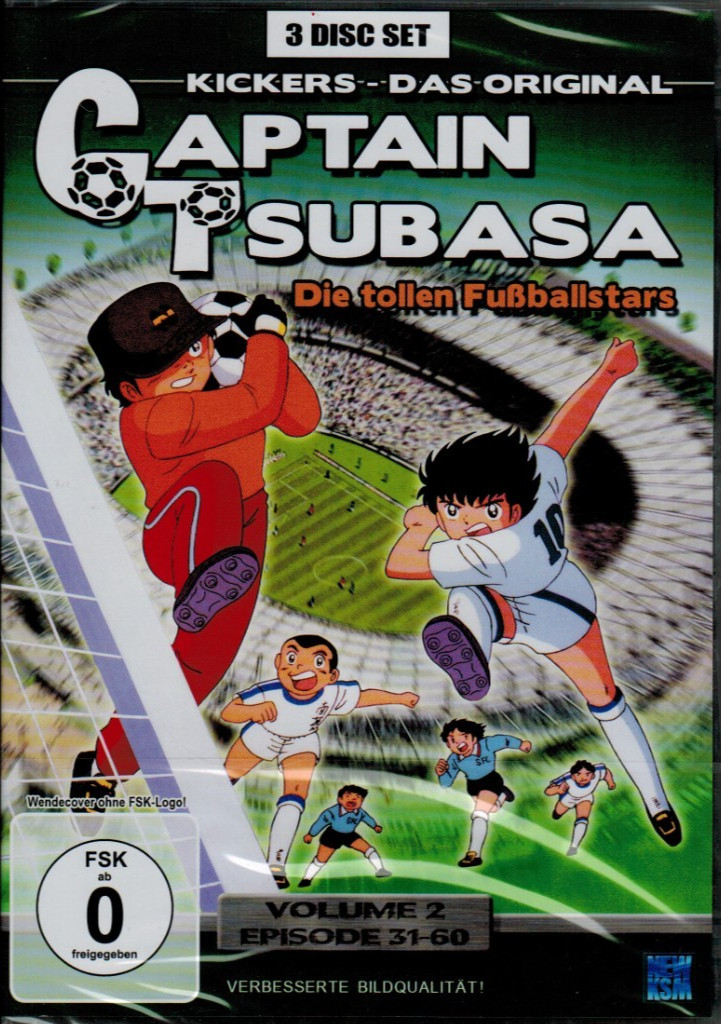 Captain Tsubasa: Die tollen Fußballstars - Volume 2, Folge 31-60 (DVD) - Bild 2