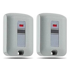 2pcs Garage Door Remote Control for 300MHz Linear Multicode Gate Opener 10 DIP
