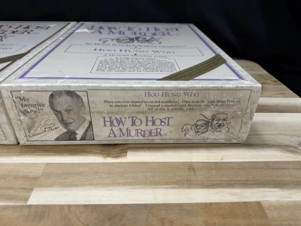 ✅How To Host A Murder Mystery Games ✅1986 ✅NEW ✅SEALED ✅2 Games ✅See Pics - Image 2 of 4