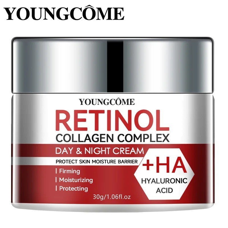 Retinol Collagen Face Cream Moisturizing Anti Aging Skin Repair Hydration