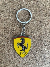 METAL FERRARI   KEYRING/KEYCHAIN  , PRICE INCLUDES POSTAGE COST