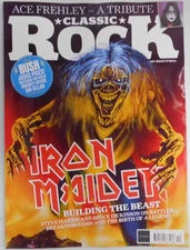 Classic Rock magazine Dec 2025 Iron Maiden: Building the Beast + Ace Frehley RIP