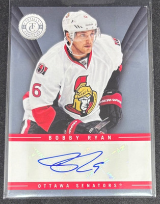 2013-14 Totally Certified Signatures Bobby Ryan #TS-BR Auto