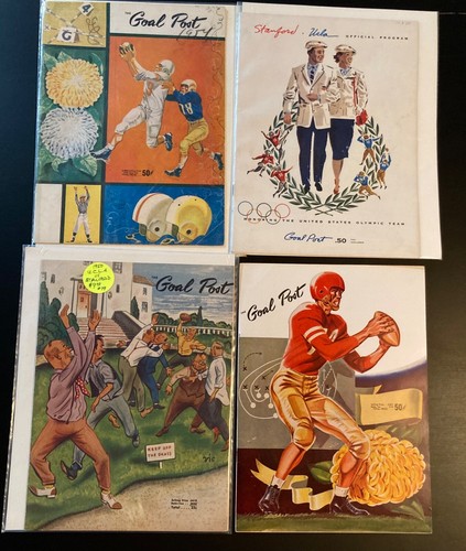 Huge The Goal Post - Vintage UCLA Bruins Football Program Lot - 40 Issues - Picture 10 of 11