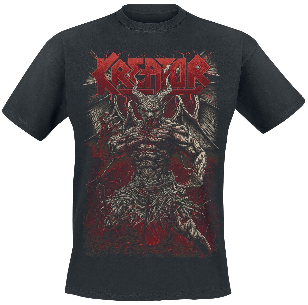 Футболка Kreator от Herren Bringer Of Torture schwarz Band-Товар, Группы