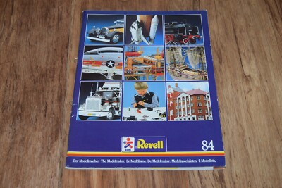 Revell 1984 Vintage Retro Modellbausatz Katalog 84 RAR