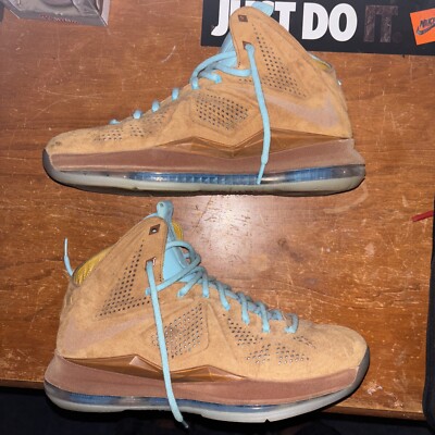 Lebron hazelnut 10’s US size(12) Size 12 - Nike LeBron 10 EXT QS Hazelnut 887227051646| eBay main image 2