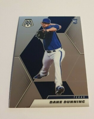 2021 Panini Mosaic - Dane Dunning - Texas Rangers - Rookie Card