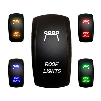 On/Off Marine Rocker Switch ''Roof Lights'' Sand Rail UTV RZR X3 Off Road 4x4