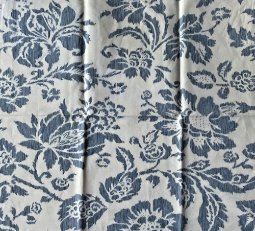 Ralph Lauren Oleander Ikat Pacific Fabric Remnant 24 x 24"