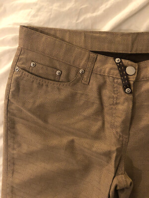 Fendi Logo Pants Jeans Size 30 Vintage