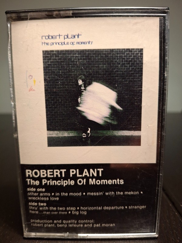 Robert Plant -  The Principle Of Moments Cassette Tape (Atlantic 1983)