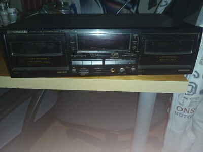 Pioneer Doppel Tapedeck einzelteil Etagen Anlage ( 30 J alt & Sammlerwert)