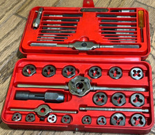 🇺🇸 MAC Tools METRIC Tap Die Set Lot Rethreading Cutting Automotive Mechanic