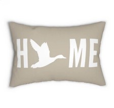Flying Duck HOME Pillow Waterfowl Decor NEW