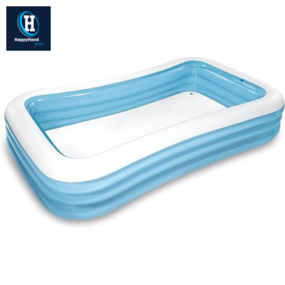 INTEX 58484EP Inflatable Family Pool 120''x72''x22'' 277 Gal Outdoor Swim Center