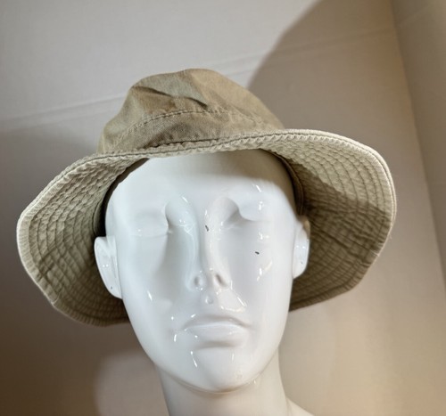 Sombrero de cubo de excursionista beige de Connor Sombreros hechos a mano Algodón orgánico Eco Bolsillo en sombrero