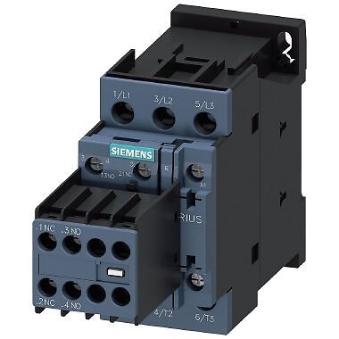 Siemens 3rt20261ap04 cont11kw,2l,2r,ac 230v 50hz,s0 vt