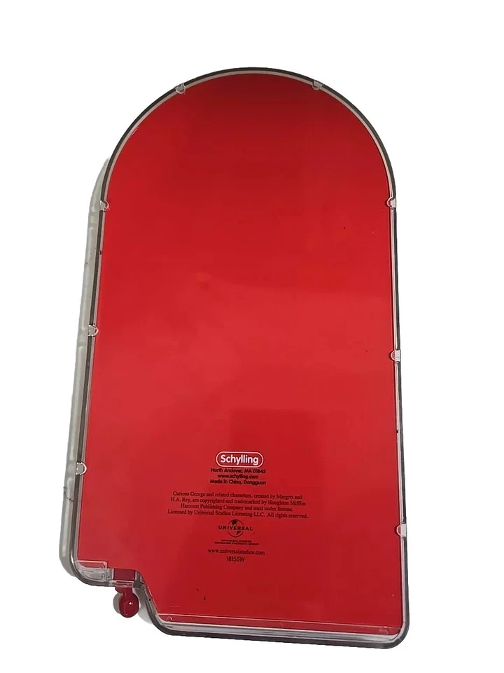 Curious George Juego de Pelota Pin Portátil de Schylling EPOC Funciona Muy bien! Foto 4 de 4