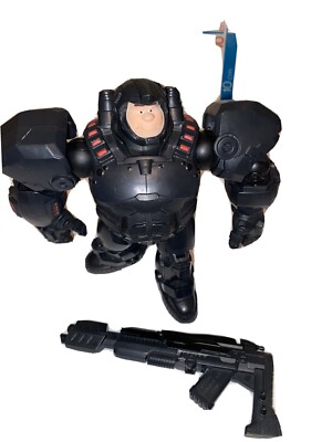 WRECK IT RALPH THINKWAY SPIELZEUG FIGUR SELTEN HEROES DUTY RALPH MIT WAFFE