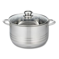 2222426 Stainless steel induction pot Stainless steel pot 24 cm stainless steel pot Faitou...