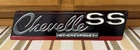 Chevelle SS Sign Chevrolet Gas Oil Garage Parts Tools Vintage Style Wall Decor