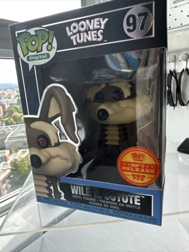 Funko Pop! Digital #97 Looney Tunes Wile E. Coyote Grail LE 999!