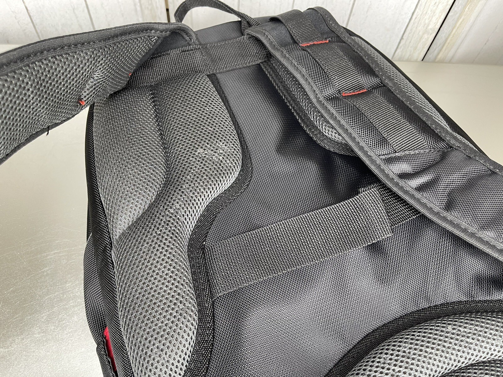 Samsonite Tectonic PFT Laptop Backpack Black Red 17Inch Travel Carry