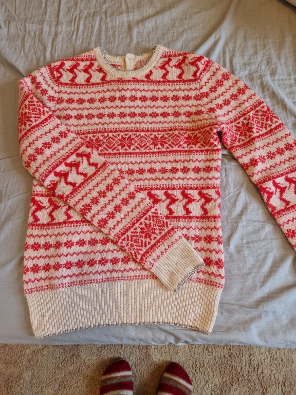 ted baker fairisle jumper