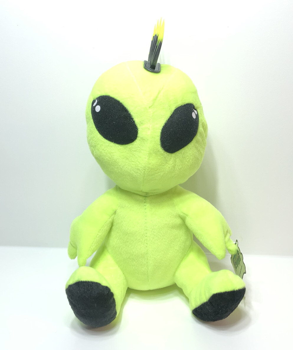 【hopeさま専用】Alien1996 Spiked Hair Alien Mohawk Plush Stuffed Animal A&A Global