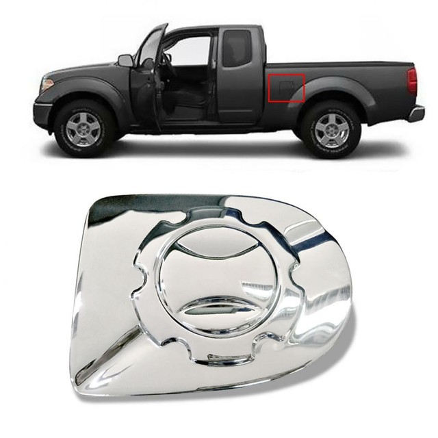 Fit 200513 Nissan Navara Frontier D40 1 PC Chrome Fuel Oil Gas Tank