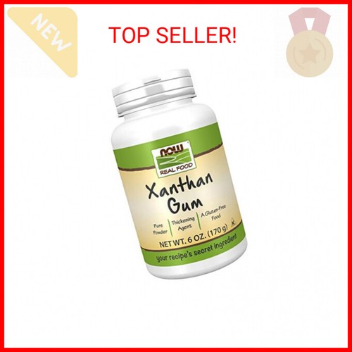 NOW Foods, Xanthan Gum Pure Powder, Kosher and GlutenFree Natural