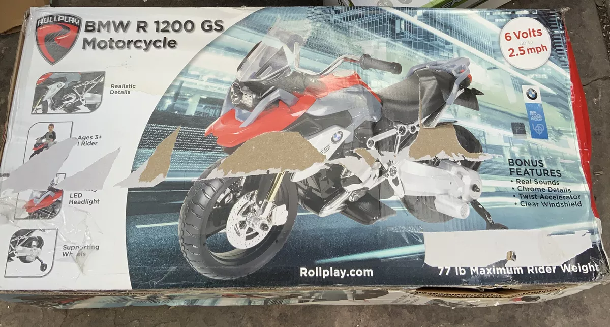 Rollplay bmw 6v clearance motorcycle