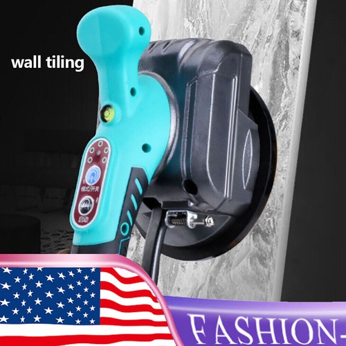 Hand-held Tile Vibrator Tile Leveling Machine Speed Adjusted Tiler Suction Cup - Picture 3 of 13
